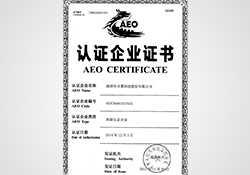 AEO advanced certification enterprise
